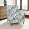 Sapphire - Blue Global,Novelty,Toile Upholstery Fabric 54 Inches"